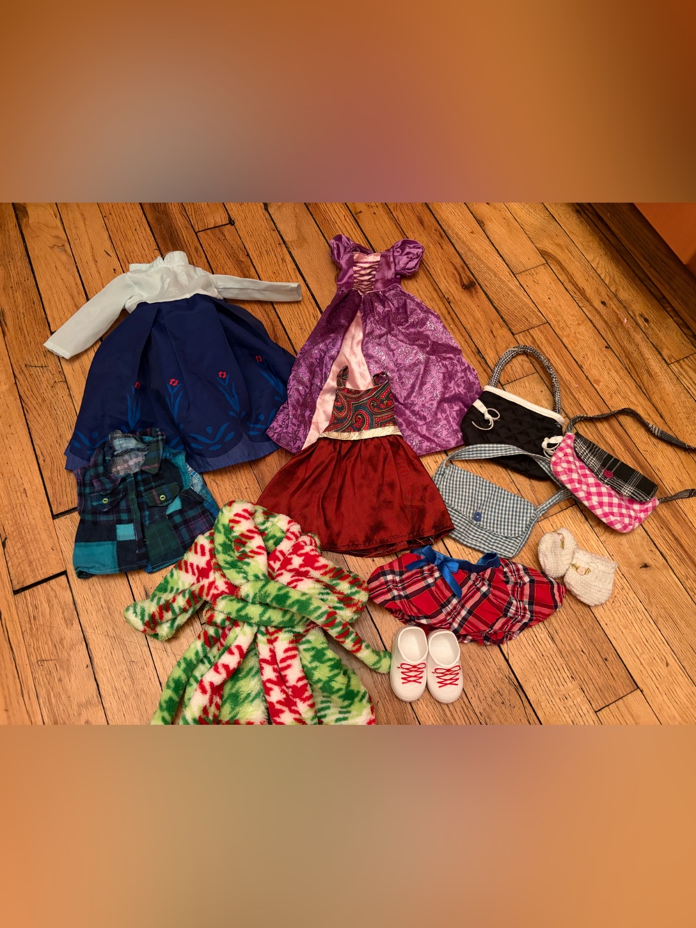 Lot of doll clothes